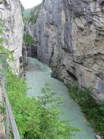 in der Aareschlucht &ndash; &copy; Gisela Preuß (Eberhardt TRAVEL)
