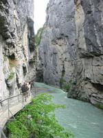 in der Aareschlucht &ndash; &copy; Gisela Preuß (Eberhardt TRAVEL)