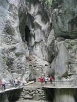 in der Aareschlucht &ndash; &copy; Gisela Preuß (Eberhardt TRAVEL)