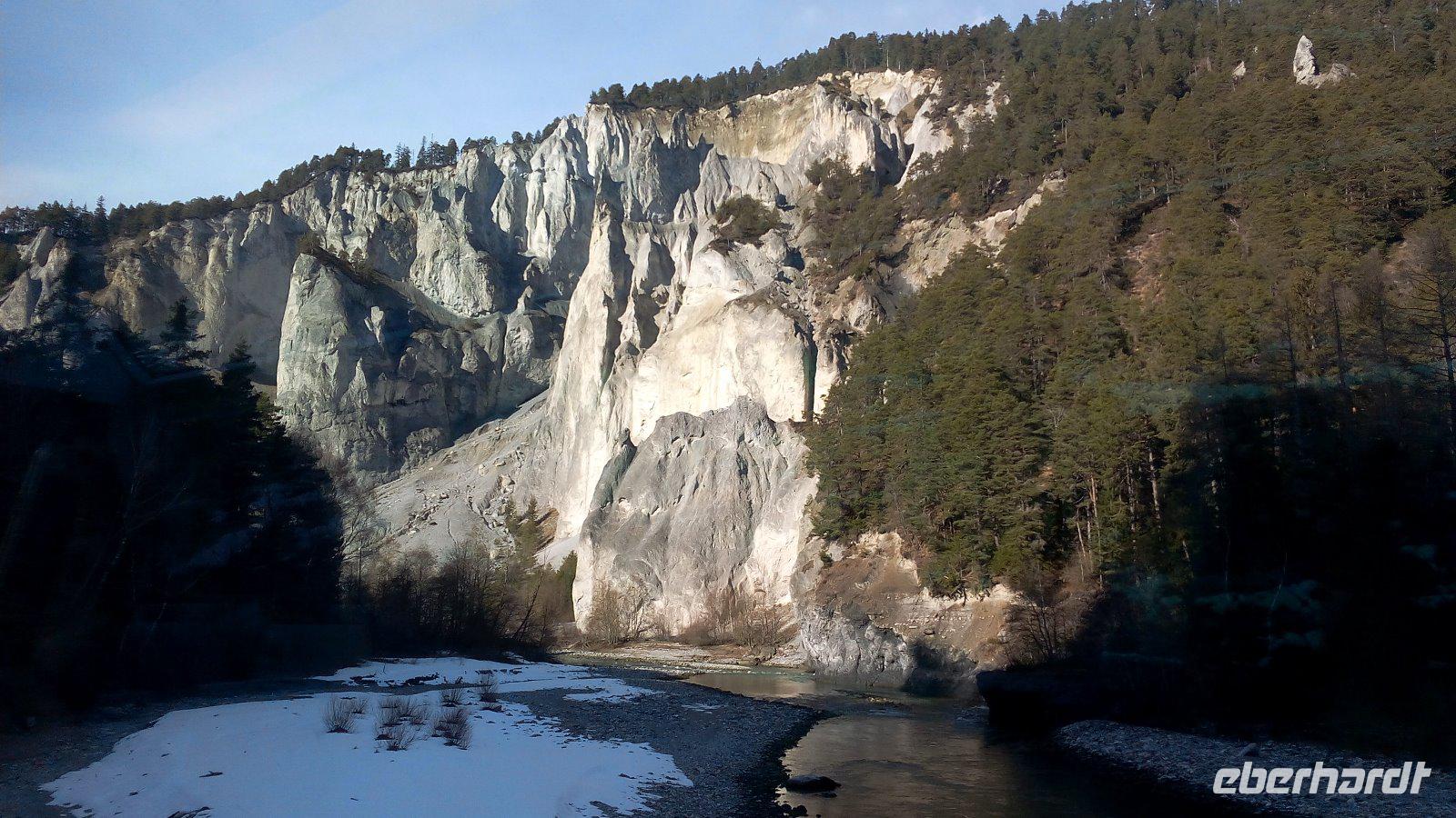 Glacier-Express-Rheinschlucht &ndash; &copy; Gisela Gerlach (Eberhardt TRAVEL)