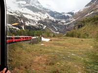 Glacier-Bernina-Reise, Fahrt mit dem Bernina-Express &ndash; &copy; Annette Weise (Eberhardt TRAVEL)