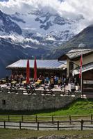 Glacier-Bernina-Reise, Abendessen auf Sunnegga &ndash; &copy; Annette Weise (Eberhardt TRAVEL)