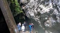 Aareschlucht, unsere gemeinsame Wanderung durch die Schlucht &ndash; &copy; Gisela Gerlach (Eberhardt TRAVEL)