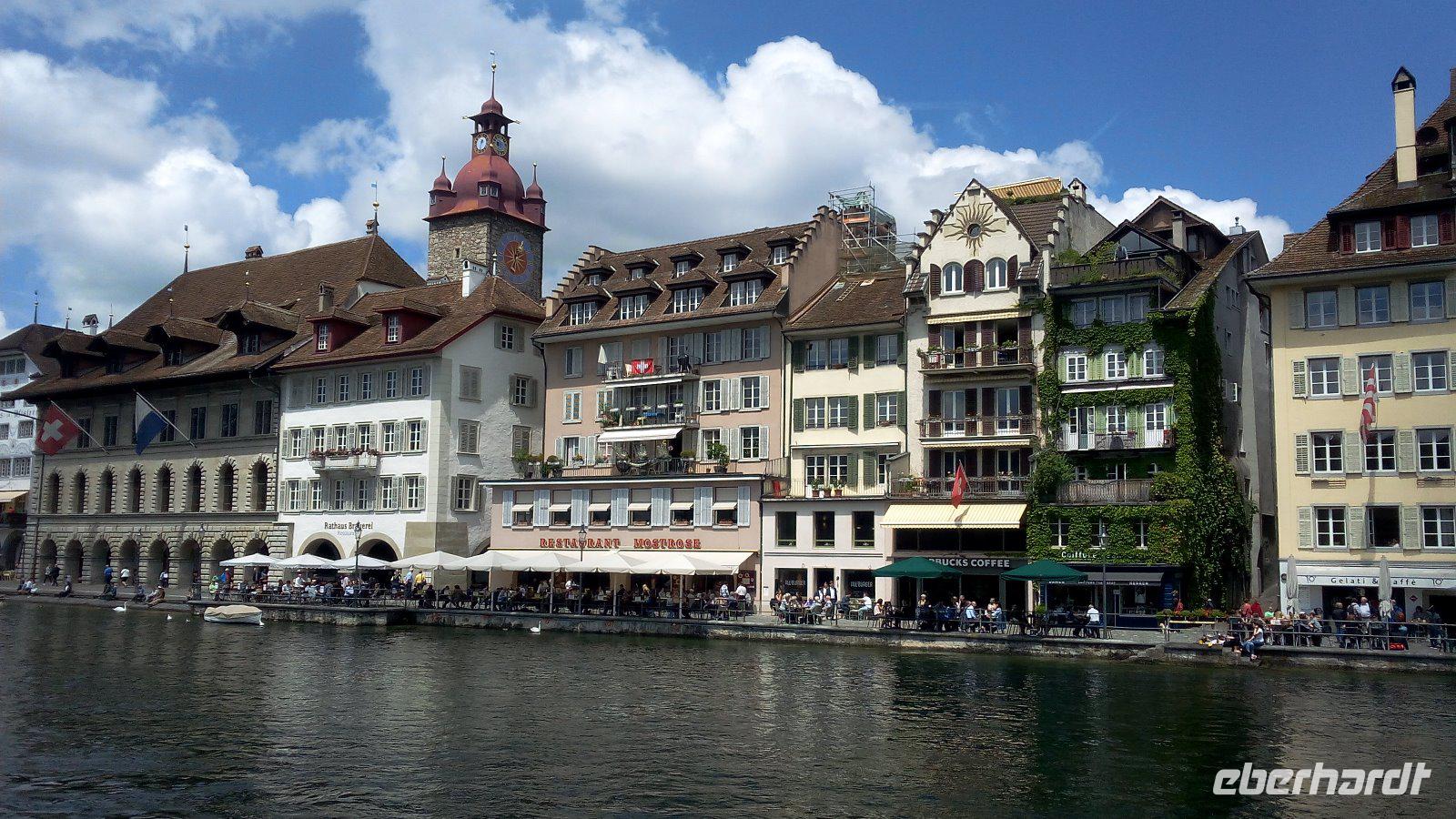 Luzern an der Reuss &ndash; &copy; Gisela Gerlach (Eberhardt TRAVEL)