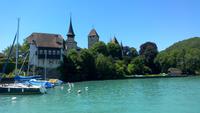 Schifffahrt von Thun nach Interlaken &ndash; &copy; Gisela Gerlach (Eberhardt TRAVEL)