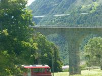 Fahrt mit dem Bernina Express