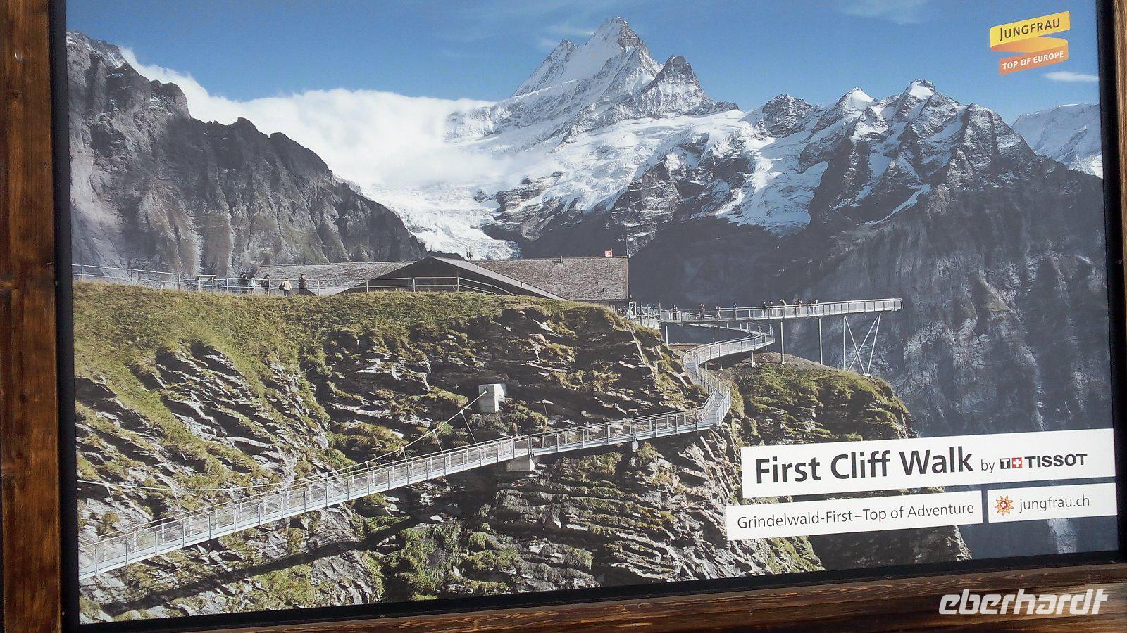 Grindelwald, auf den First &ndash; &copy; Gisela Gerlach (Eberhardt TRAVEL)
