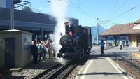 Rigi-Dampfbahn in Vitznau &ndash; &copy; Katrin Deutschbein (Eberhardt TRAVEL)