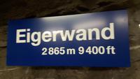 Fahrt mit der Jungfraubahn (Station 