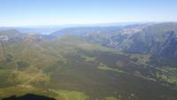 Fahrt mit der Jungfraubahn (Ausblick von der Station 