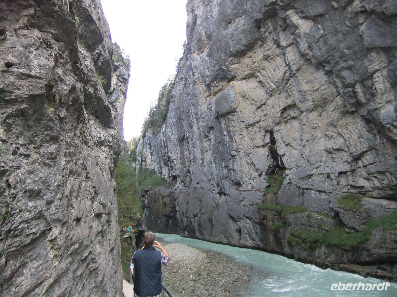 In der Aareschlucht &ndash; &copy; Martina Pötschke (Eberhardt TRAVEL)
