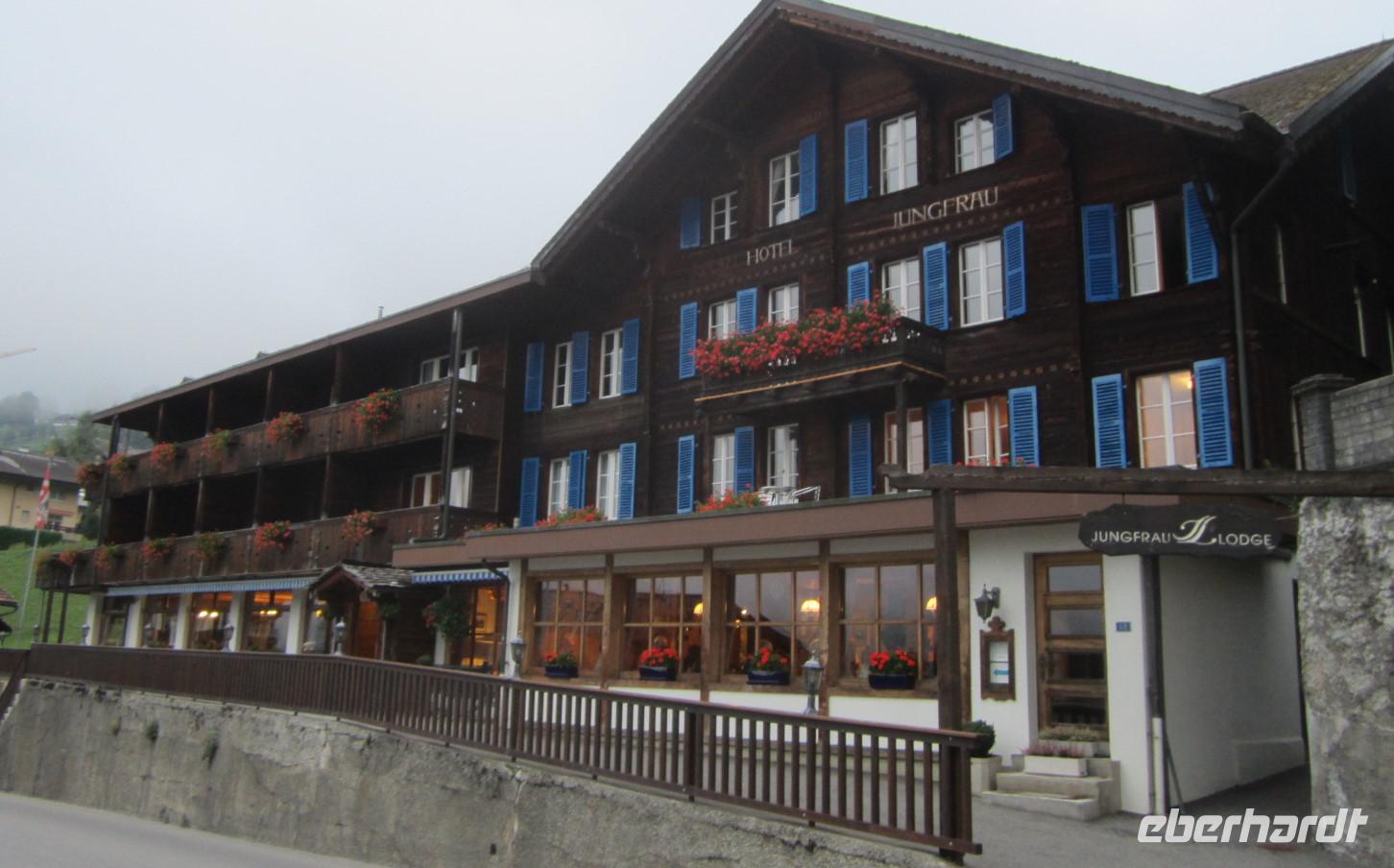 Unser Hotel Jungfrau Lodge Grindelwald &ndash; &copy; Gisela Gerlach (Eberhardt TRAVEL)
