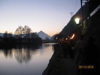 Unser Fackelspaziergang durch Interlaken &ndash; &copy; Johanna Vogt (Eberhardt TRAVEL)