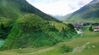 Fahrt mit dem Glacier Express