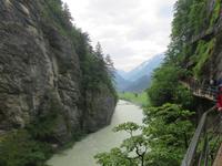 Eiger, Mönch, Jungfrau - Besuch der Aareschlucht &ndash; &copy; Annette Weise (Eberhardt TRAVEL)