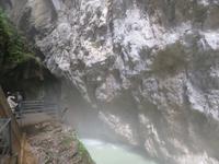 Eiger, Mönch, Jungfrau - Besuch der Aareschlucht &ndash; &copy; Annette Weise (Eberhardt TRAVEL)
