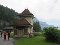 Eiger, Mönch, Jungfrau - Besuch der Aareschlucht - Ehemaliges Tea-House &ndash; &copy; Annette Weise (Eberhardt TRAVEL)