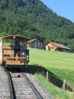 Ausflug auf das Stanserhorn - Standseilbahn &ndash; &copy; Annette Weise (Eberhardt TRAVEL)