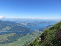 Ausflug auf das Stanserhorn - Rundgang mit Ranger Peter - Blick zum Vierwaldstättersee &ndash; &copy; Annette Weise (Eberhardt TRAVEL)