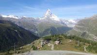 Zermatt (Rothorn - Blick auf das Matterhorn von der Station 