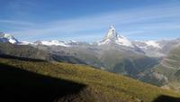 Zermatt (Rothorn - Blick auf das Matterhorn von der Station 