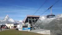 Zermatt (Rothorn - Blick auf das Matterhorn von der Station 