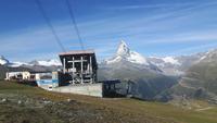Zermatt (Rothorn - Blick auf das Matterhorn von der Station 