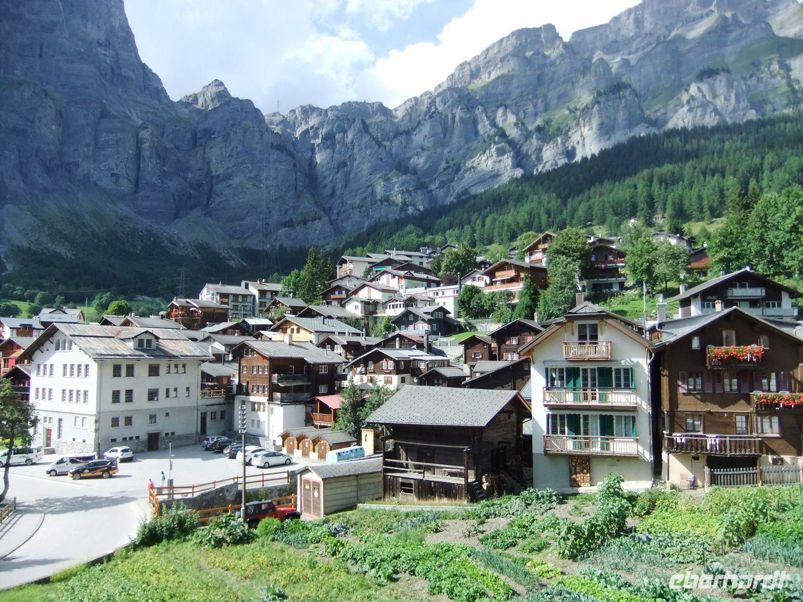 Blick auf Leukerbad &ndash; &copy; Martina Pötschke (Eberhardt TRAVEL)