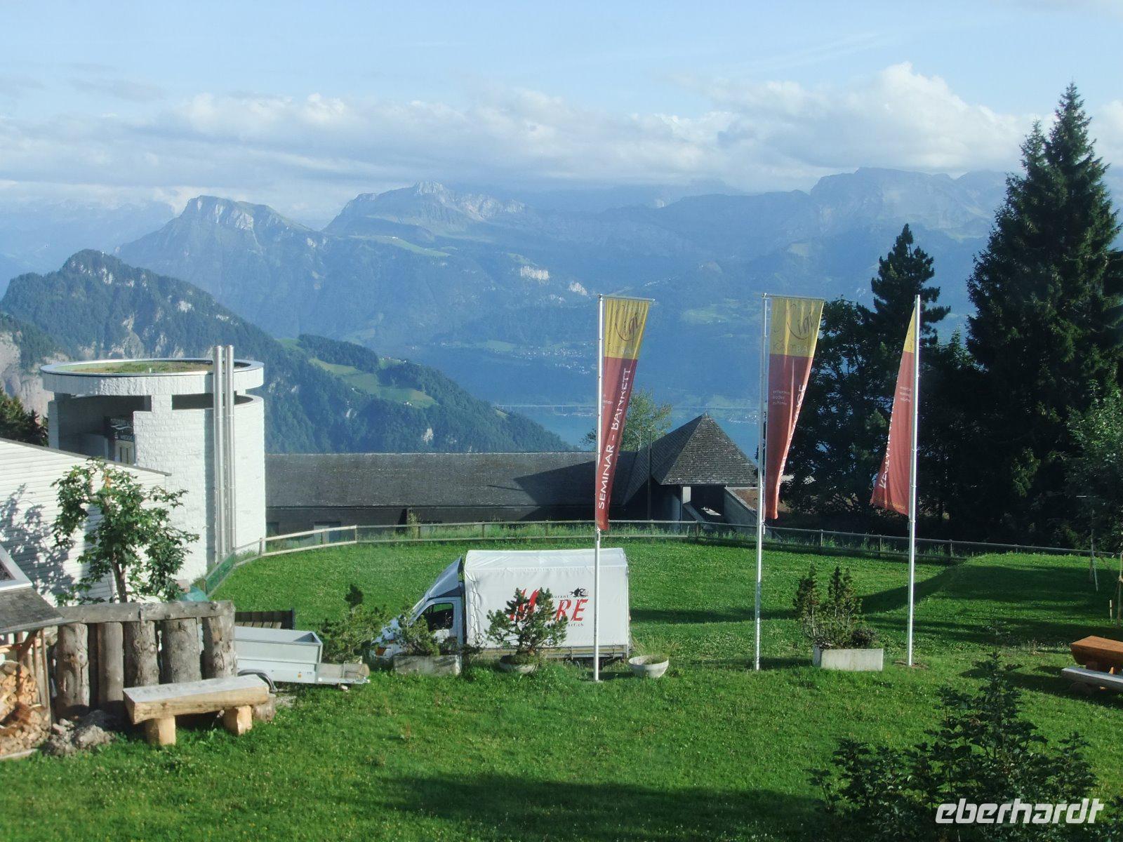 Ein letzter Blick aus dem Hotel Rigi-Kaltbad &ndash; &copy; Martina Pötschke (Eberhardt TRAVEL)