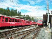 Bahnhof Pontresina &ndash; &copy; Steffen Mucke (Eberhardt TRAVEL)