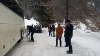 Die Fahrt über den Berninapass, nicht ohne Schneeketten &ndash; &copy; Gisela Gerlach (Eberhardt TRAVEL)