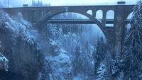 Solisbrücke, Fotostopp am frühen Morgen &ndash; &copy; Gisela Gerlach (Eberhardt TRAVEL)