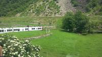 Bernina-Express, Fahrt von Pontresina nach Tirano