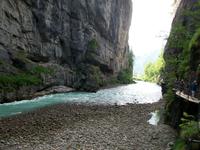 In der Aareschlucht 