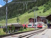 Niederwald im Goms - der Glacier-Express &ndash; &copy; Annette Weise (Eberhardt TRAVEL)
