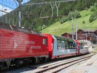 Niederwald im Goms - der Glacier-Express &ndash; &copy; Annette Weise (Eberhardt TRAVEL)