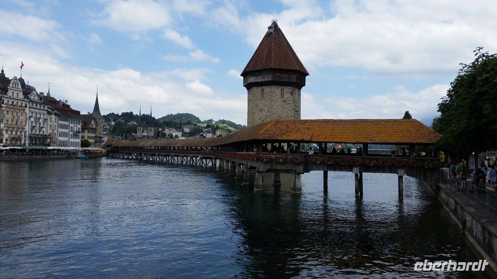 Die Kapellbrücke &ndash; &copy; Andreas Kunzmann (Eberhardt TRAVEL)