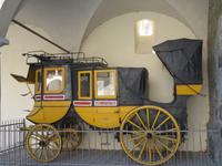 Brig - Stockalperpalast - Postkutsche &ndash; &copy; Annette Weise (Eberhardt TRAVEL)