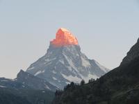 Zermatt - Sonnenaufgang am Matterhorn