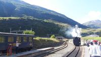 Realp (Bahnhof der Furka-Dampfbahn) &ndash; &copy; Katrin Deutschbein (Eberhardt TRAVEL)