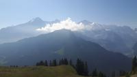 Blick von der Schynigen Platte zum 