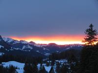 Schwägalp - Sonnenuntergang &ndash; &copy; Annette Weise (Eberhardt TRAVEL)