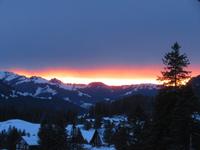 Schwägalp - Sonnenuntergang &ndash; &copy; Annette Weise (Eberhardt TRAVEL)