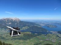 Auf dem Stanserhorn -Cabrio-Bahn &ndash; &copy; Annette Weise (Eberhardt TRAVEL)
