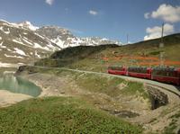 der Berninaexpress  &ndash; &copy; Uta Schöne (Eberhardt TRAVEL)