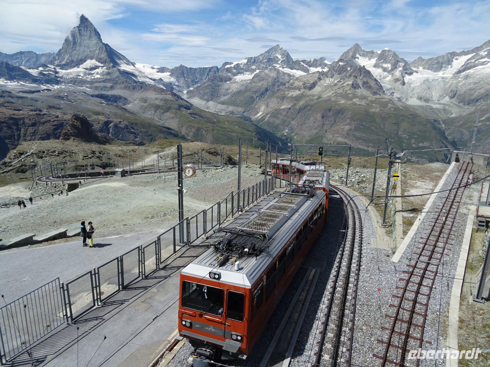 Gornergrat, Gornergratbahn &ndash; &copy; Hartwig Köllner (Eberhardt TRAVEL)
