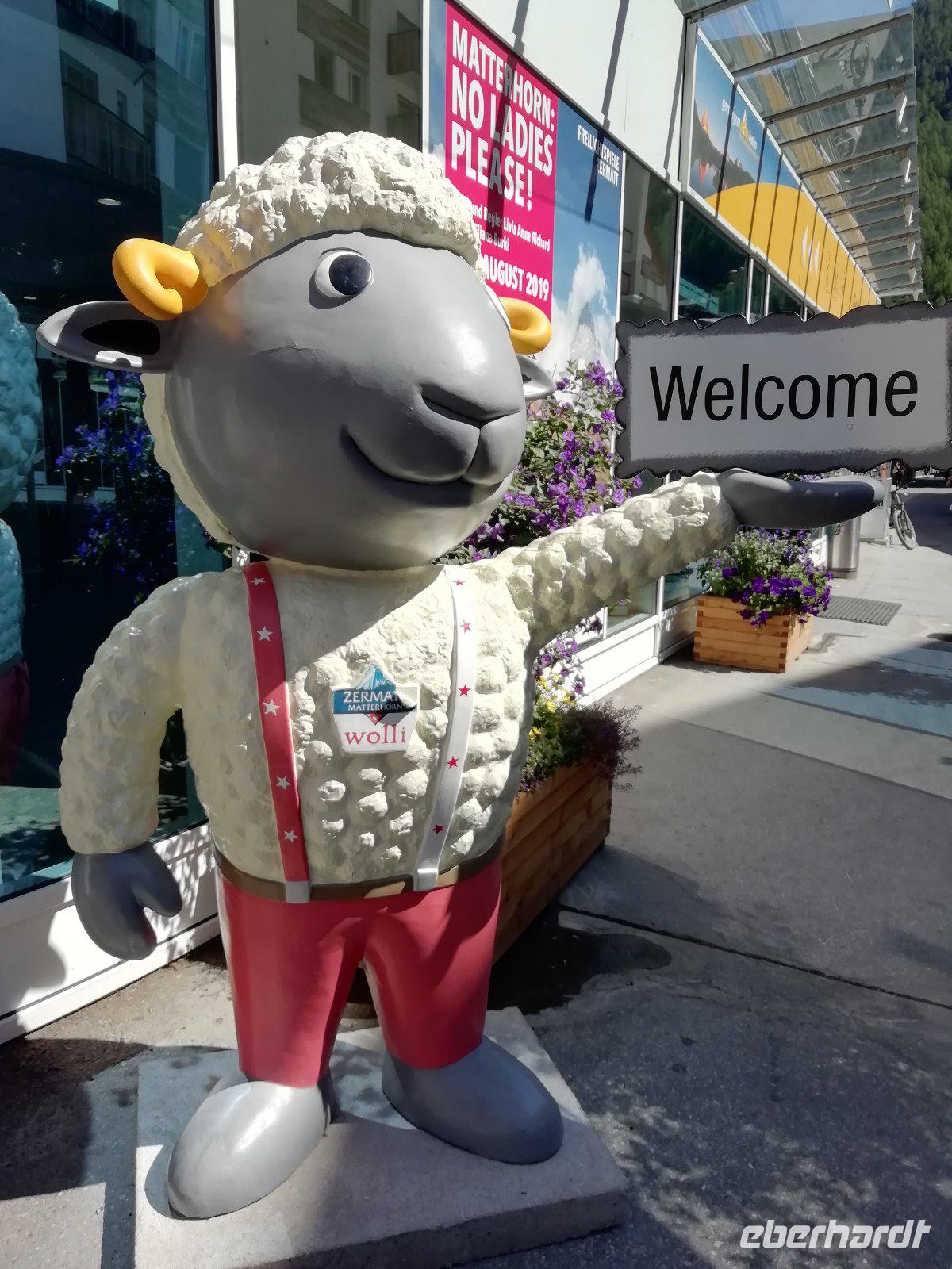 Willkommen in Zermatt &ndash; &copy; Martina Pötschke (Eberhardt TRAVEL)