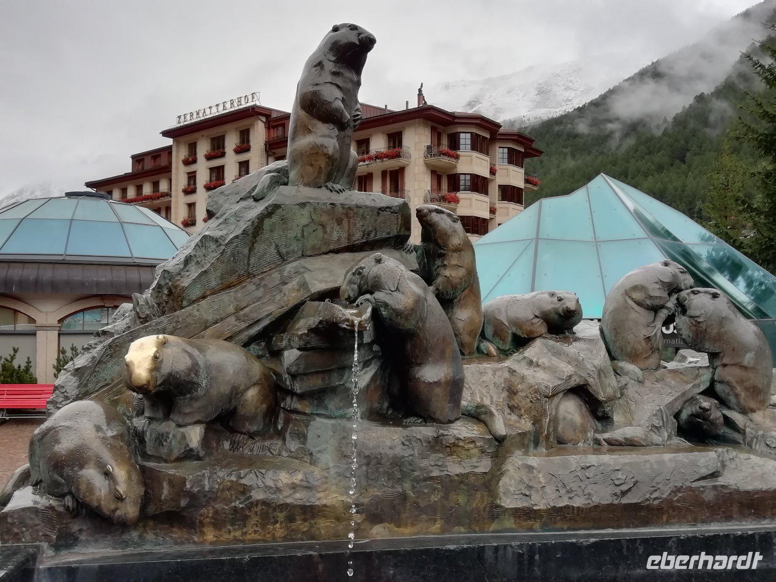 Murmeltierbrunnen &ndash; &copy; Martina Pötschke (Eberhardt TRAVEL)