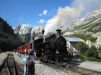 Furkadampfbahn &ndash; &copy; Gisela Gerlach (Eberhardt TRAVEL)