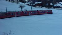 Fahrt in der Arosa-Bahn &ndash; &copy; Ingrid Langer (Eberhardt TRAVEL)